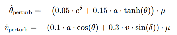 Toy example - Parametric Perturbation
